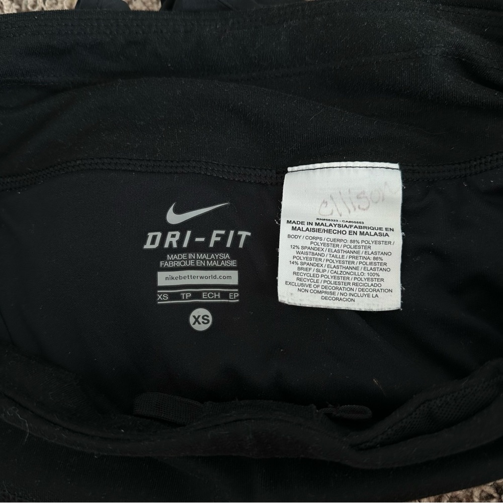 Black Nike Shorts Dri-Fit XS - Picture 10 of 12